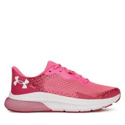 Buty do biegania Under Armour. Czerwone obuwie sportowe Under Armour, bez zapięcia, do biegania. Za 359.99 zł.