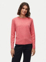 Vero Moda Sweter Doffy 10201022 Czerwony Regular Fit. Czerwone swetry Vero Moda, l, bez wzorów, z syntetyku, bez ramiączek. Za 59.99 zł.