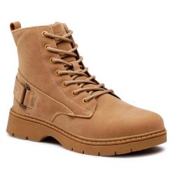 Trapery Americanos. Brązowe trapery i śniegowce Americanos. Za 169.99 zł.