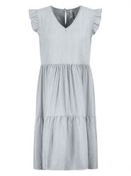 Eight2Nine Sukienka w kolorze niebieskoszarym rozmiar: M. Niebieskie sukienki Eight2Nine, m, bez wzorów, bez kołnierzyka, bez ramiączek, midi. Za 113.99 zł.