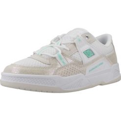 Tenisówki Dc Model Construct Shoe Kolor Biały. Białe trampki DC Shoes, bez wzorów, ze skóry, bez zapięcia. Za 196.99 zł.