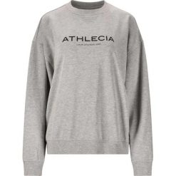 Damska bluza z dekoltem Athlecia Atkins. Szare bluzy Athlecia, bez wzorów, bez kaptura. Za 168.00 zł.