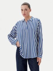 Marc O'Polo Koszula M02 1208 42109 Niebieski Regular Fit. Niebieskie koszule Marc O'Polo, m, bez wzorów, z wiskozy, bez kołnierzyka, bez ramiączek. Za 309.99 zł.