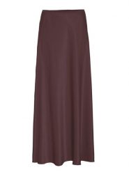 MOSS COPENHAGEN Spódnica "Nicolette Ullas" w kolorze ciemnofioletowym rozmiar: XL. Różowe spódnice Moss Copenhagen, xl, bez wzorów, maxi. Za 184.89 zł.