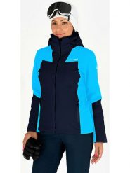 Fischer Kurtka narciarska "Fleiding" w kolorze czarno-niebieskim rozmiar: 34. Czarne kurtki narciarskie FISCHER, m, bez wzorów, bez kaptura, narciarskie. Za 356.78 zł.