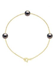 ATELIERS SAINT GERMAIN Złota bransoletka z perłami Tahiti rozmiar: onesize. Niebieskie bransoletki ATELIERS SAINT GERMAIN, z perłą, złote. Za 956.99 zł.