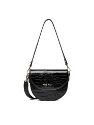 Nine West Torebka CEO-ZOE-S23806 Czarny. Czarne torebki klasyczne Nine West, bez wzorów, z materiału, bez dodatków. Za 189.99 zł.