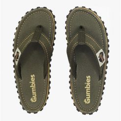 Japonki GUMBIES ISLANDER FLIP-FLOPS UNISEX. Zielone klapki Gumbies, bez wzorów, bez obcasa. Za 109.99 zł.