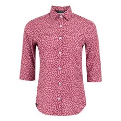 Damska Lekka Koszula W Kwiaty Kinnis. Czerwone koszule Regatta, bez wzorów, sportowe, bez kołnierzyka, bez ramiączek. Za 70.99 zł.