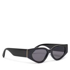 Okulary przeciwsłoneczne Aldo. Czarne okulary przeciwsłoneczne Aldo, bez wzorów. Za 49.99 zł.