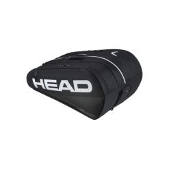 Torba na rakiety tenisowe Head Tour. Czarne torby na ramię Head, bez wzorów, z materiału, eleganckie, na ramię, bez dodatków. Za 380.00 zł.