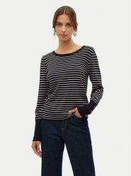 Vero Moda Sweter Dory 10309308 Czarny Regular Fit. Czarne swetry Vero Moda, xl, bez wzorów, z wiskozy, bez ramiączek. Za 79.99 zł.