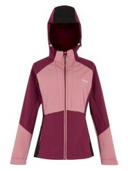 Regatta Kurtka softshellowa "Desoto" w kolorze jagodowo-jasnoróżowym rozmiar: 38. Czerwone kurtki sportowe Regatta, m, bez wzorów, bez kaptura, outdoorowe. Za 191.88 zł.