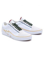 Vans Skórzane sneakersy "Old Skool Bolt" ze wzorem rozmiar: 37. Trampki Vans, bez wzorów, bez zapięcia. Za 122.67 zł.