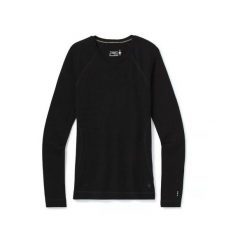 Bluza termiczna damska Smartwool Classic Thermal Merino BL Crew. Czarne bluzy Smartwool, xl, bez wzorów, z wełny, bez kaptura. Za 419.99 zł.