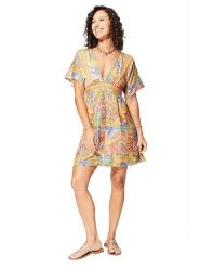 Ipanima Sukienka w kolorze pomarańczowym ze wzorem rozmiar: 34-40. Pomarańczowe sukienki Ipanima, bez wzorów, bez kołnierzyka, bez ramiączek, mini. Za 56.99 zł.