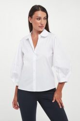 Koszula damska popelinowa Biana JOOP!. Koszule Joop!, m, bez wzorów, bez kołnierzyka, bez ramiączek. Za 629.00 zł.