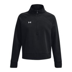 Damska bluza polarowa 1/2 z zamkiem błyskawicznym Under Armour Rival. Białe bluzy Under Armour, xl, bez wzorów, z dresówki, bez kaptura. Za 248.75 zł.
