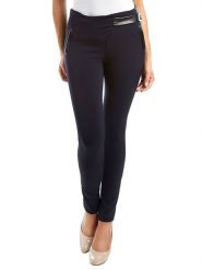 Betty Moore Spodnie w kolorze granatowym rozmiar: 110/116. Niebieskie spodnie materiałowe Betty Moore, bez wzorów, z materiału. Za 208.99 zł.