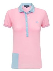 SIR RAYMOND TAILOR Koszulka polo "Sha" w kolorze różowym ze wzorem rozmiar: S. Różowe koszulki polo Sir Raymond Tailor, s, bez wzorów, z bawełny, bez kołnierzyka, bez ramiączek. Za 52.79 zł.