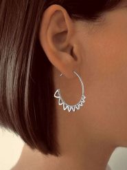 Les Petites Précieuses Srebrne kolczyki rozmiar: onesize. Szare kolczyki Les Petites Précieuses, srebrne. Za 82.99 zł.