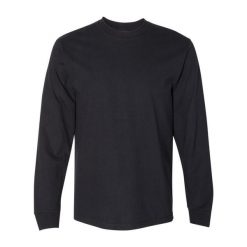 Koszulka Z Długim Rękawem Dla Dorosłych Unisex Hammer. Czarne bluzki GILDAN, xl, bez wzorów, sportowe, bez kołnierzyka, bez ramiączek. Za 91.99 zł.