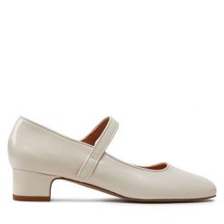 Baleriny Balagan. Białe baleriny BALAGAN, bez wzorów, bez obcasa. Za 469.99 zł.