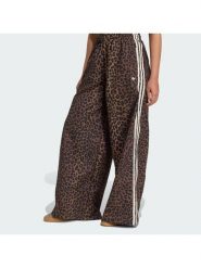 Adidas Spodnie dresowe Leopard Firebird JW7302 Brązowy Wide Leg. Brązowe spodnie dresowe Adidas, l, bez wzorów, z dresówki. Za 529.99 zł.