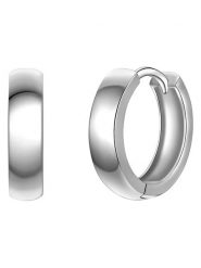 Yokoamii Kolczyki-kreole rozmiar: onesize. Szare kolczyki Yokoamii, metalowe. Za 34.99 zł.