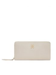 Tommy Hilfiger Duży Portfel Damski Th Logotape Lrg Za AW0AW17266 Écru. Portfele TOMMY HILFIGER, bez wzorów, ze skóry. Za 199.99 zł.