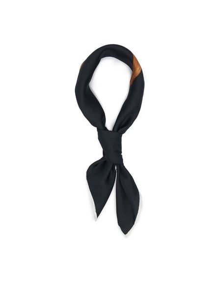 LAUREN RALPH LAUREN Chusta 454P23553003 Granatowy. Niebieskie rękawiczki Lauren Ralph Lauren, bez wzorów, z jedwabiu. Za 419.99 zł.