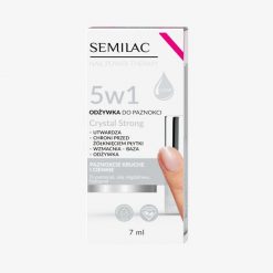 Semilac Odżywka do paznokci Nail Power Therapy 5w1 Crystal Strong 7 ml. Pielęgnacja paznokci Semilac. Za 22.99 zł.