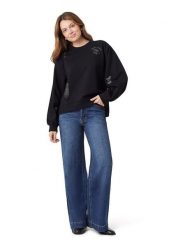 Scotch & Soda Bluza w kolorze czarnym rozmiar: M. Czarne bluzy Scotch & Soda, m, bez wzorów, z bawełny, bez kaptura. Za 187.99 zł.