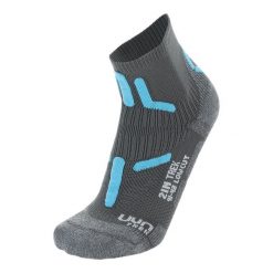 Skarpety trekkingowe damskie Uyn Trekking 2IN Low Cut. Czarne skarpety Uyn, bez wzorów. Za 109.99 zł.