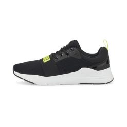 Buty sportowe Puma Wired Run M Czarny. Czarne obuwie sportowe Puma, bez zapięcia, trekkingowe. Za 249.00 zł.