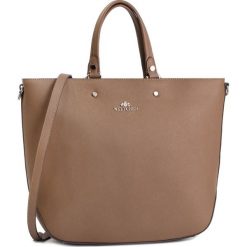 Torebka WITTCHEN - 87-4E-413-9 Brązowy. Brązowe shopper Wittchen, bez wzorów, ze skóry, bez dodatków. W wyprzedaży za 389.00 zł.
