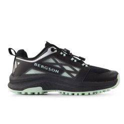 Buty terenowe damskie Bergson Tsavo MB. Czarne trekkingi BERGSON, z syntetyku, outdoorowe. Za 319.00 zł.