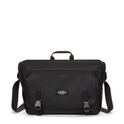 Torba na ramię Eastpak Courier Pro. Czarne torby na ramię Eastpak, bez wzorów, z materiału, biznesowe, na ramię, bez dodatków. Za 422.50 zł.