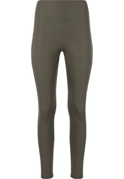 Damskie legginsy Athlecia Elli. Brązowe legginsy ENDURANCE, bez wzorów, z elastanu. Za 198.50 zł.