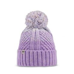 Czapka BUFF KNITTED & FLEECE BAND BEANIE AKNA. Fioletowe czapki Buff, bez wzorów. Za 169.90 zł.