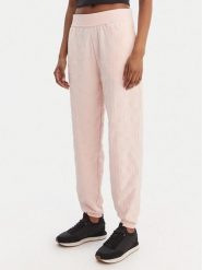 HUGO Spodnie dresowe Monogram 50556809 Różowy Regular Fit. Czerwone spodnie dresowe Hugo, s, bez wzorów, z bawełny. Za 399.99 zł.