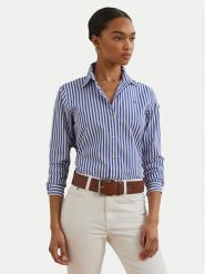 LAUREN RALPH LAUREN Koszula 200970765001 Niebieski Classic Fit. Niebieskie koszule Lauren Ralph Lauren, xl, bez wzorów, z bawełny, bez kołnierzyka, bez ramiączek. Za 669.99 zł.