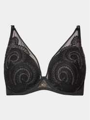 Chantelle Biustonosz z fiszbiną Mystic C11YNA Czarny. Czarne biustonosze Chantelle, bez wzorów, z syntetyku. Za 259.99 zł.