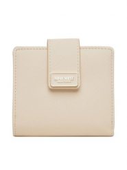 Nine West Portfel CEO-NW-W1-008-SS26 Beżowy. Brązowe portfele Nine West, bez wzorów, z materiału. Za 69.99 zł.