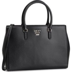 Torebka DKNY - Whitney Work Tote R91AHA99 Blk/Gold BGD. Czarne torebki klasyczne DKNY, bez wzorów, ze skóry, bez dodatków. W wyprzedaży za 679.00 zł.