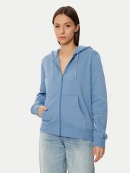 Tommy Jeans Bluza Flag DW0DW19729 Niebieski Regular Fit. Niebieskie bluzy Tommy Jeans, s, bez wzorów, z bawełny, bez kaptura. Za 279.99 zł.