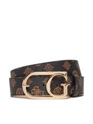 Guess Pasek Damski BW9201 P5135 Brązowy. Brązowe paski Guess, z aplikacjami, ze skóry. Za 159.99 zł.