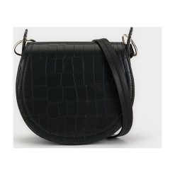 Parfois - Torebka. Czarne torby na ramię Parfois, bez wzorów, z materiału, casualowe, na ramię, małe, bez dodatków. W wyprzedaży za 59.90 zł.