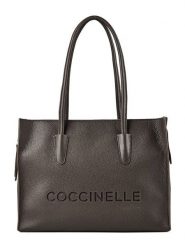 Coccinelle Torebka 330675 Brązowy. Brązowe shopper Coccinelle, bez wzorów, bez dodatków. Za 1,449.00 zł.