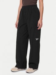 Reebok Spodnie dresowe Zofia RK25679CCW Czarny Relaxed Fit. Czarne spodnie dresowe Reebok, xl, bez wzorów, z dresówki. Za 329.99 zł.